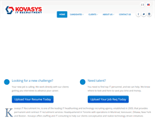 Tablet Screenshot of kovasys.com